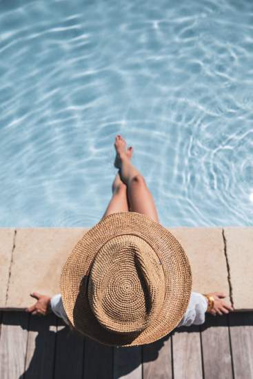 Piscine Chateau mentone, séminaire et incentive, var, provence, Chateau Mentone