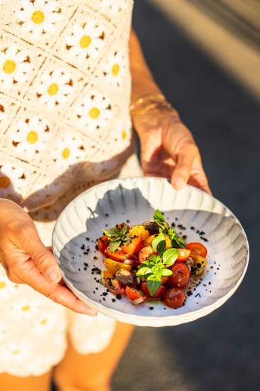 Plat de la Table de Mentone, restaurant pays arrière varois