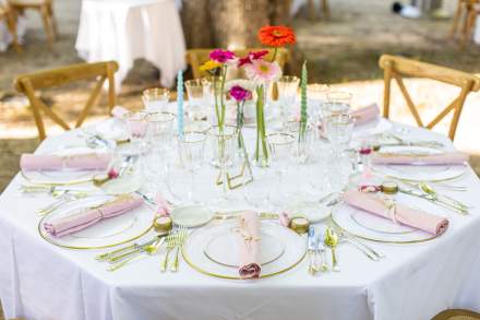 Belle décoration de Mariage dans le Var
