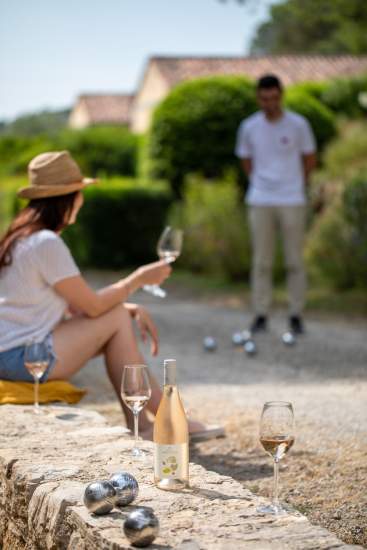 Pétanque, Château Mentone, Week-end Dégustation Vin &amp; Spa Var, Provence