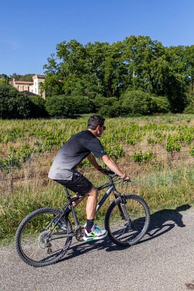 VTT, Château Mentone, Week-end Dégustation Vin &amp; Spa Var, Provence
