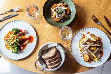 Plats du Printemps à la Table de Mentone, dans le Var en Provence